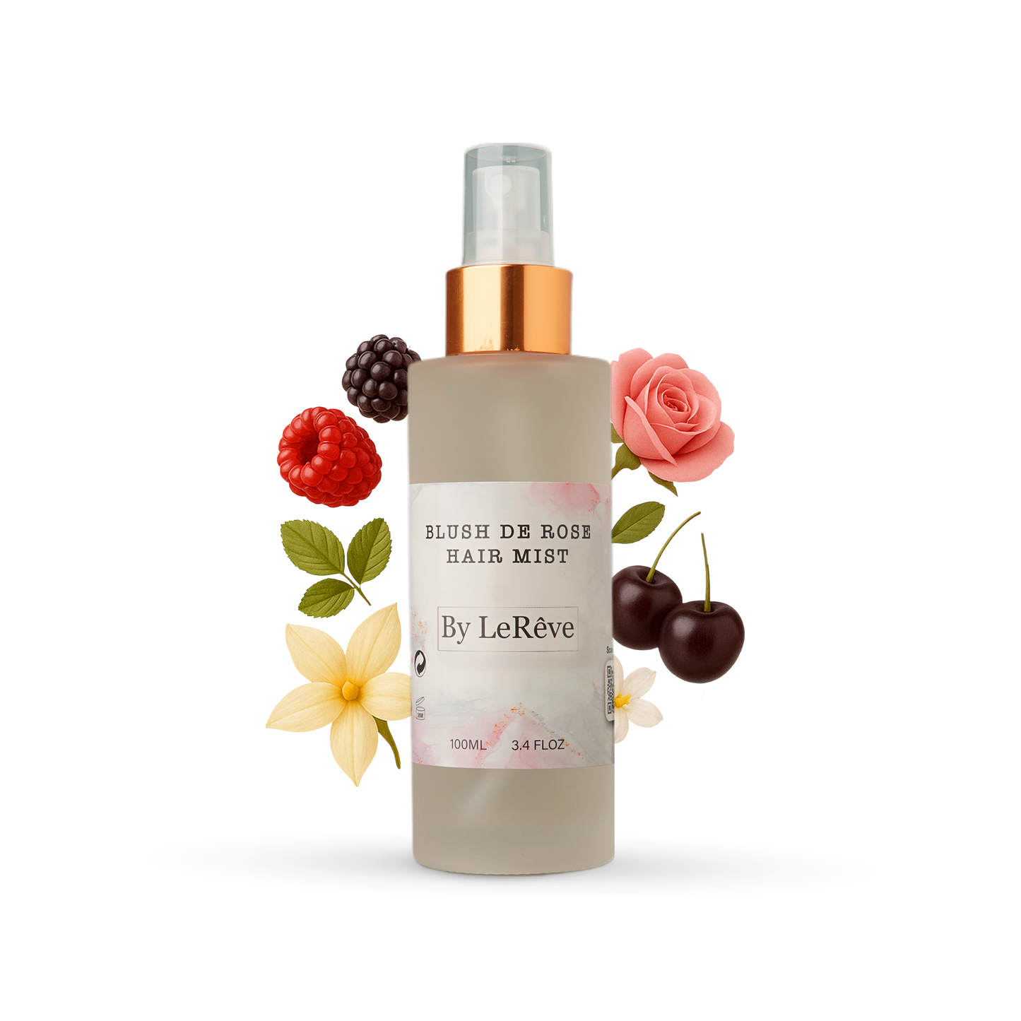 Blush De Rose Hair Mist By Le Reve Fragrance